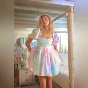 Selkie The Pony Beach Day puff dress